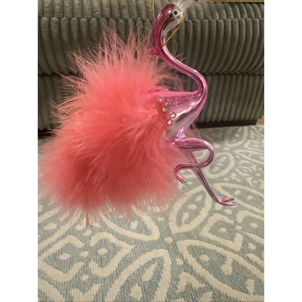 Flamingo Ornament Beach Swim Florida‎ Zoo Bird Pink Animal Island Cruise Barbie